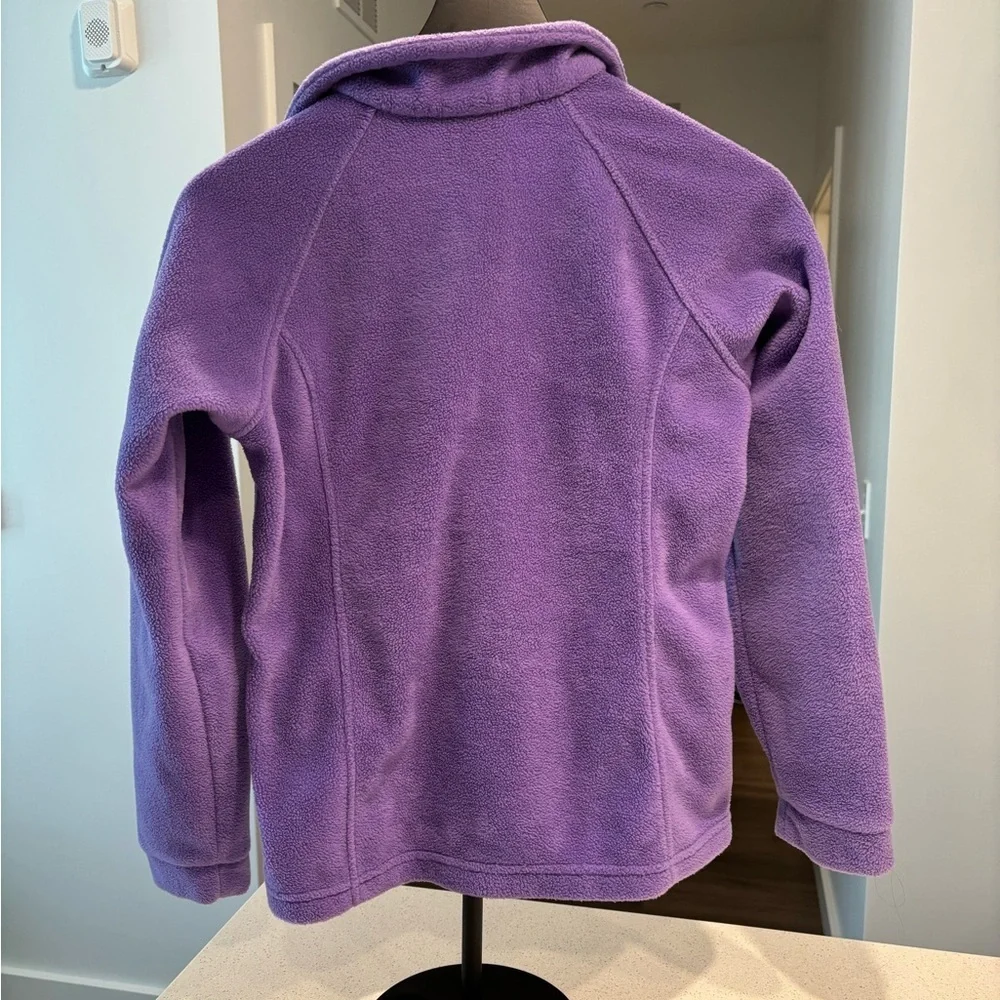 Columbia Lavender Fleece Zip Up